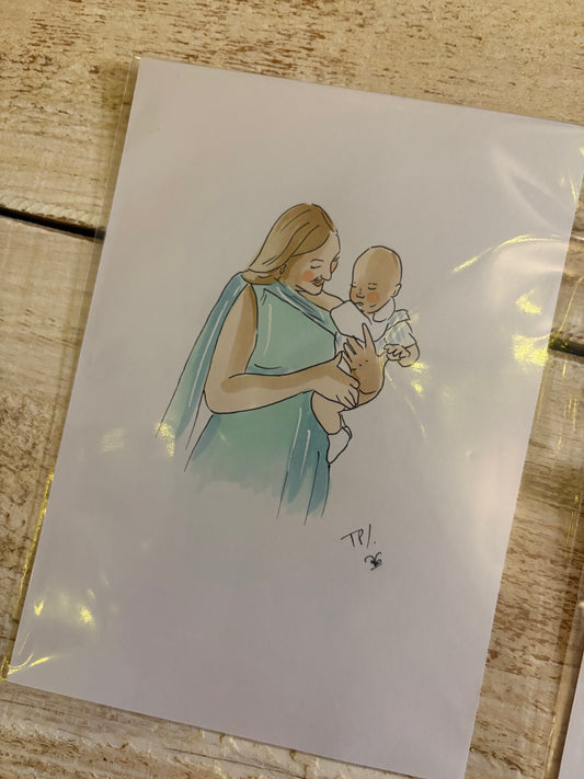 A6 Quick Colour Illustrations