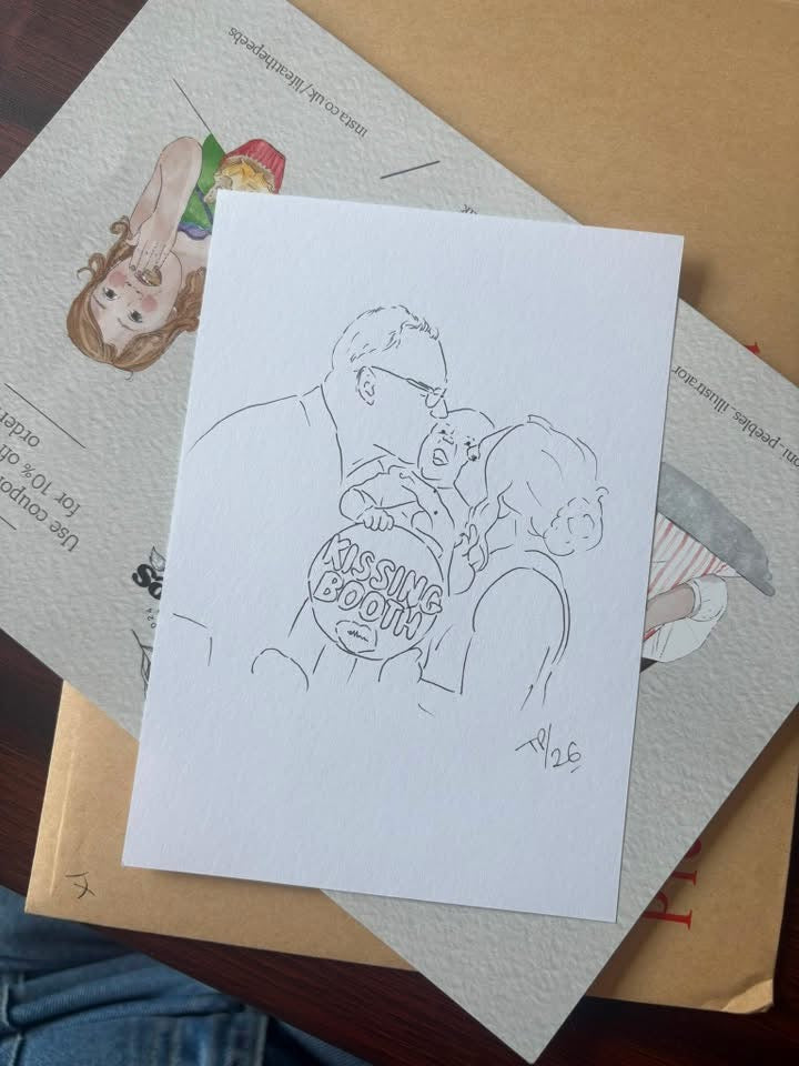A6 Line Art Illustrations